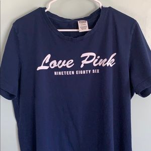 PINK campus tshirt